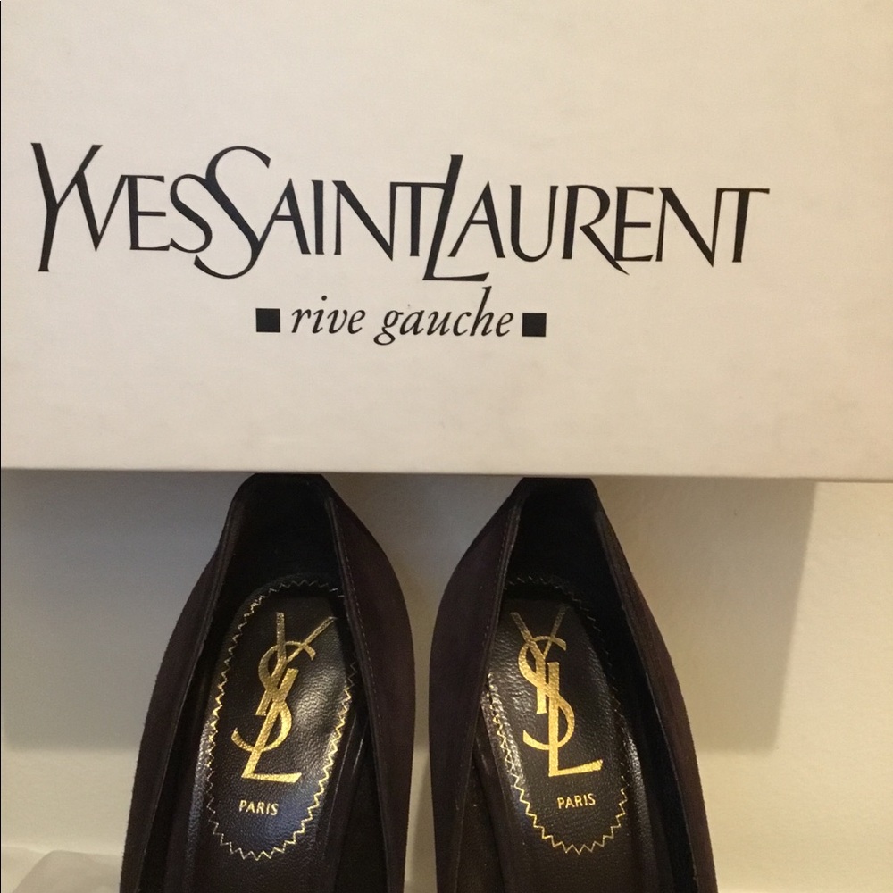 YSL rive gauche Tribute heels